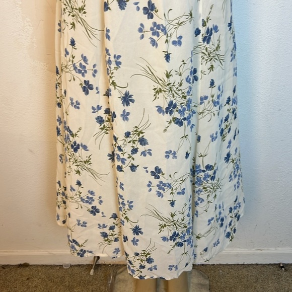 REFORMATION
Darby Floral Print Tie Strap midi dress size L - Picture 4 of 6